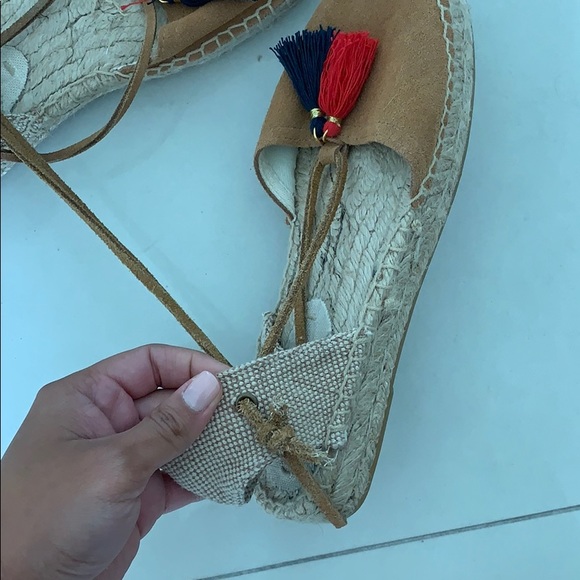 SOLUDOS espadrille camel with tassel - Picture 7 of 7